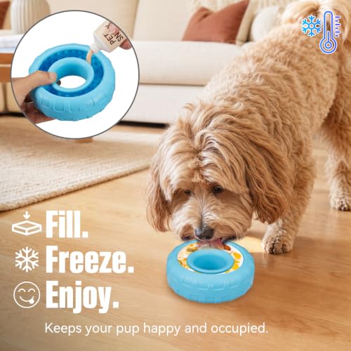 Dog Enrichment Lick Bowl (Medium / Light blue)