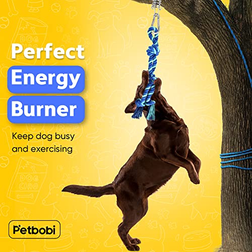 Dog Tree Tug Toy (Blue)