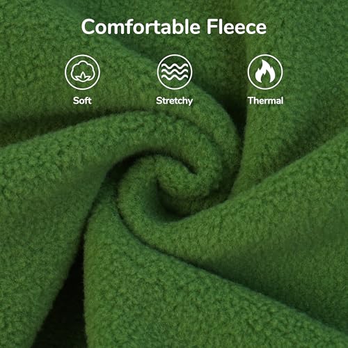 Thick Fleece Cat Vest (Small / Green)