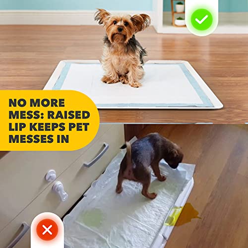 Dog Pee Pad Holder (White / 1 Pack)