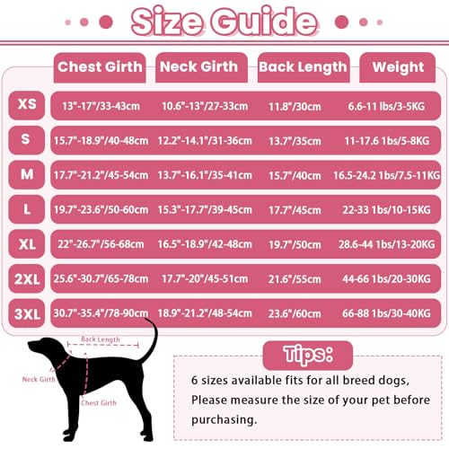 Dog Anxiety Vest with Hoodie (Small / Rose Red)