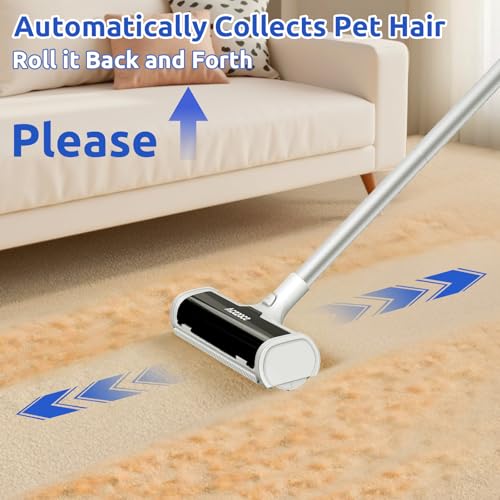 A3 Pro Carpet Roller for Pet Hair (Black)