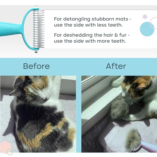 Undercoat Rake & Pet Dematting Comb