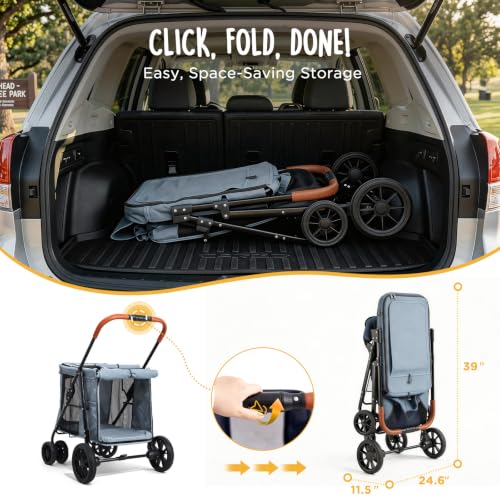 Scout Pet Stroller (Grey)