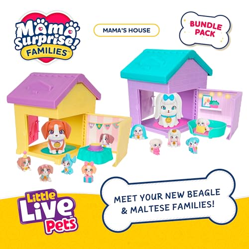 Dog House Playset Bundle (Beagle & Maltese)