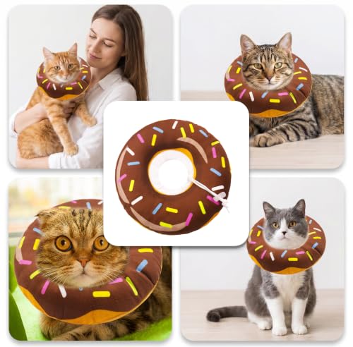 Cat Cone Collar Soft (Brown / Small)