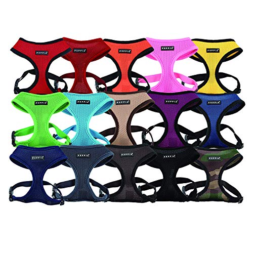 Soft Dog Harness No Choke Over (Pink / Large)
