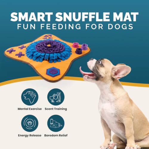 Adjustable Dog Snuffle Mat (Large Colorful - Snuffle mat)