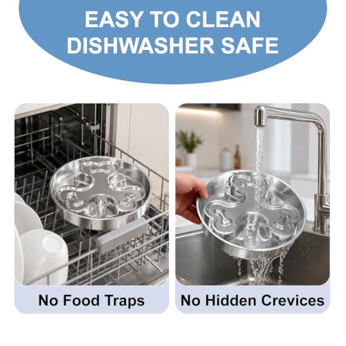 Stainless Steel Slow Feeder Dog Bowl