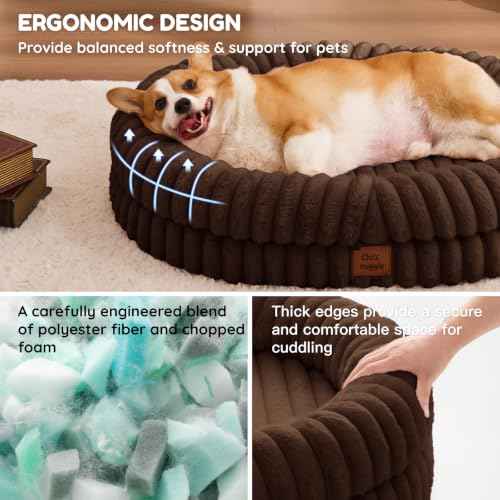 Orthopedic Dog Bed (Chocolate Brown / L(35*28*7))