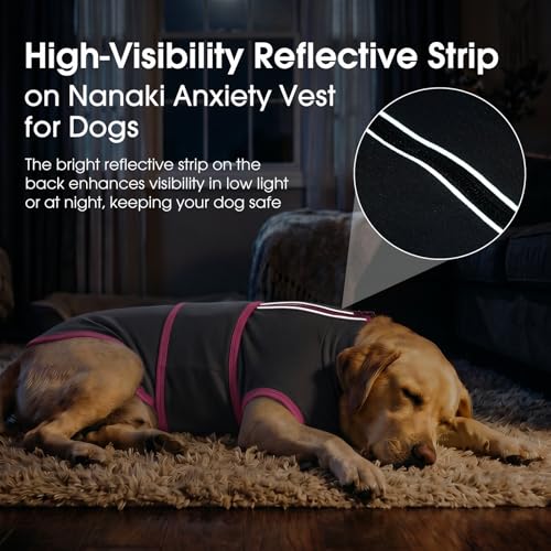 Snug Anxiety Compression Shirt for Dogs from Storms & Fireworks (Grey / Small(Chest Girth:21.7"))