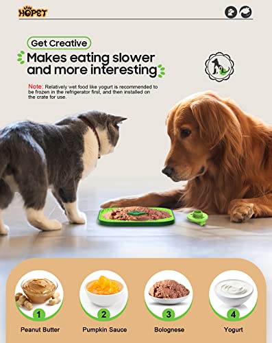 Licking Mat for Dogs Crate (Green / 1 piece)