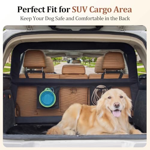 Dog Car Barrier for SUVs Trucks Sedans (Large)