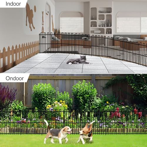 25 Panels No Dig Animal Barrier Fence (25 Panels, 32in(H) x 49ft(L))