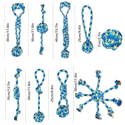 Heavy Duty Cotton Rope Dog Tug Toys for L