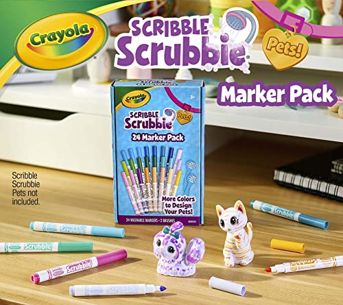 Scribble Scrubbie Pets Marker Refill & Expansion Set (Small / Refill Markers)