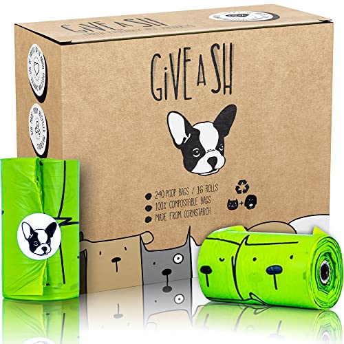 Certified Home Compostable Dog Poop Bags (1 Count (Pack of 240))