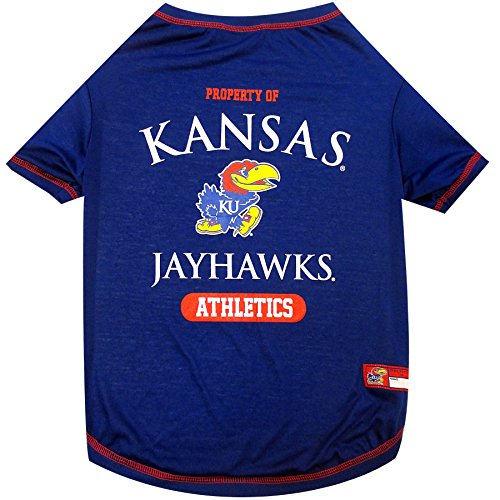 Collegiate Kansas Jayhawks Dog T (Kansas Jayhawks / X-Large)