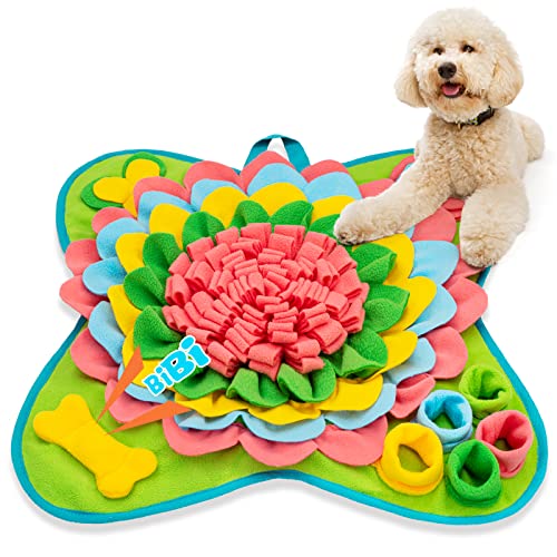 Snuffle Mat for Dogs Pet Treats Feeding Mat for Small (Pink)