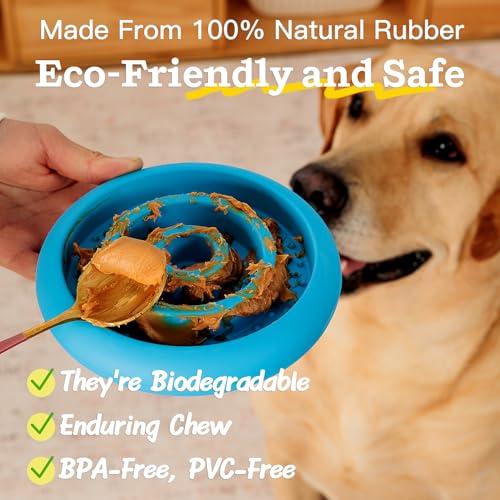 Slow Feeder Lick Mat for Dogs (Red)