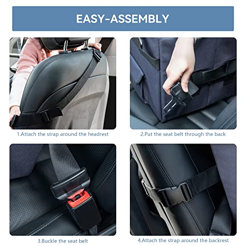 Dog Car Seat for Small Dog (Dark Blue / S)
