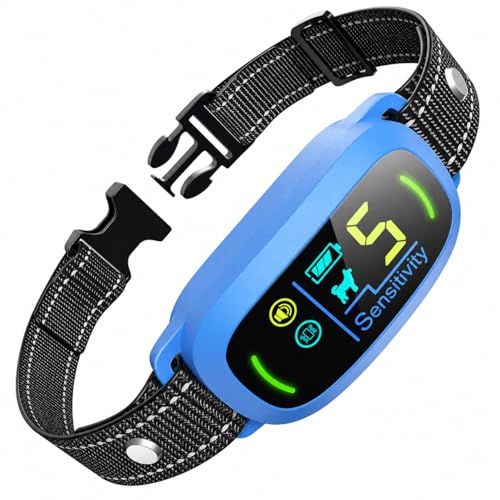 Dog Bark Collar (Blue)