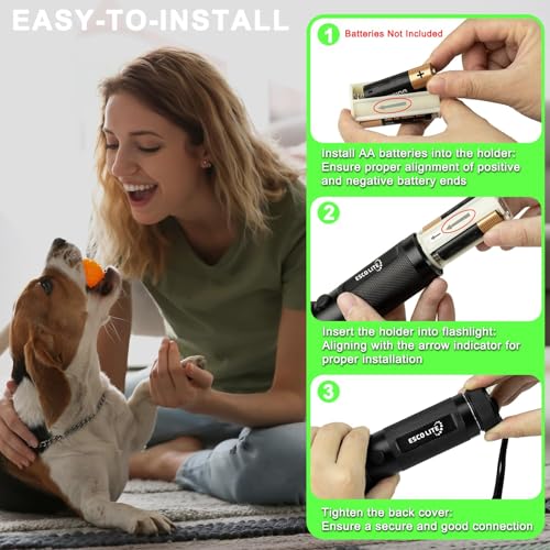 UV Flashlights Black Light for Pet Urine Detection 51 LED Blacklight Flashlight for Dog Cat Stains