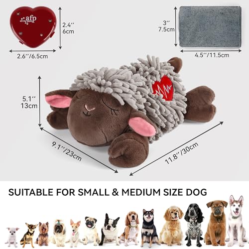 Heartbeat Dog Toy for Sleep Aid