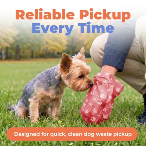Poop Bags for Dogs (Red / 150 Bags)