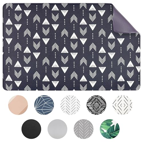 Dog Mat for Food and Water (12"L x 18"W / Nomad)