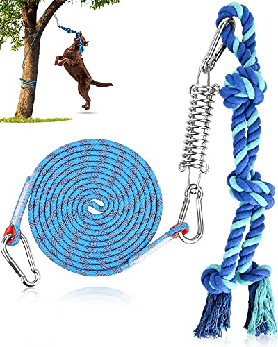 Dog Tree Tug Toy (Blue)