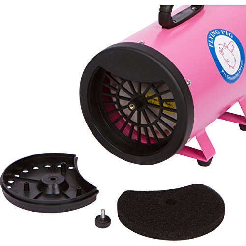 Flying Pig High Velocity Dog Pet Grooming Dryer w (Pink)