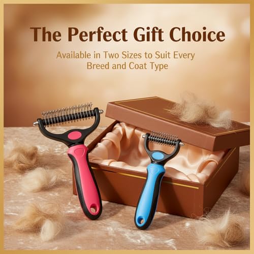Dematting Comb for Dogs and Cats (Blue M+L)