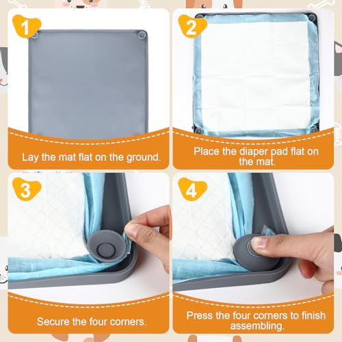 Pee Pad Tray Holder for Dogs