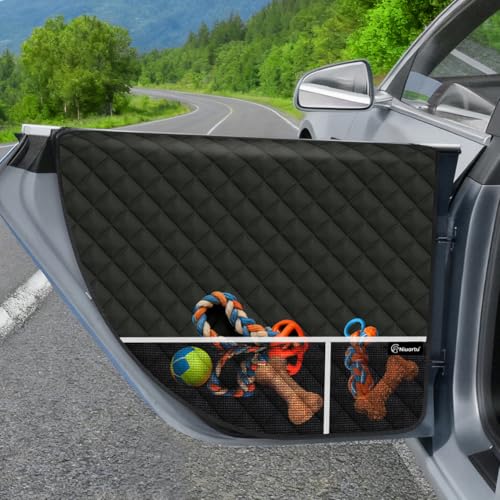 Dog Car Door Protector (black / 2pcs)