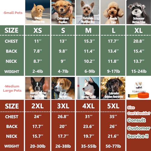 Dog Shirts Soft Cotton Tee Stretchy Clothes (Rust & Mist Green / S-(4~7lb) | Chest(~13"))