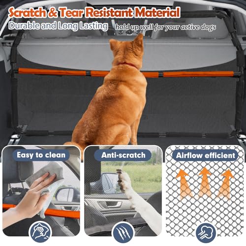 Dog Car Barrier for Back Seat & Trunk (Small)