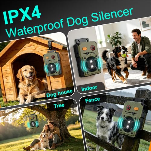 Anti Barking Device for Dogs (Green)