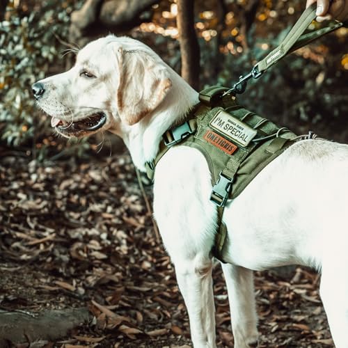 Tactical Dog Harness No (Small / Green)