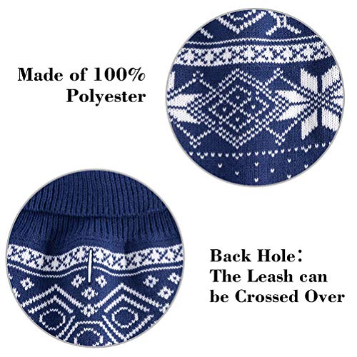Dog Sweater Argyle (Small / Blue)