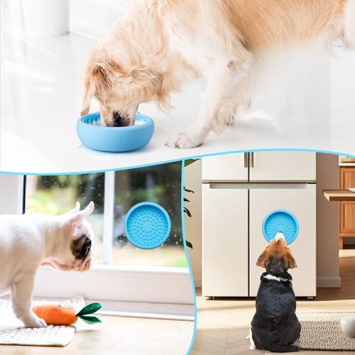 Dog Lick Bowl (Small / Light blue)