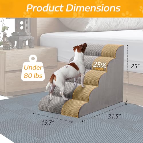 25" H Dog Stairs for Small and Medium Dogs 5 - PetSolution