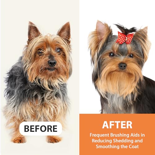 Dog Brush for Long Haired Dogs (Long Pin for Long Haired)