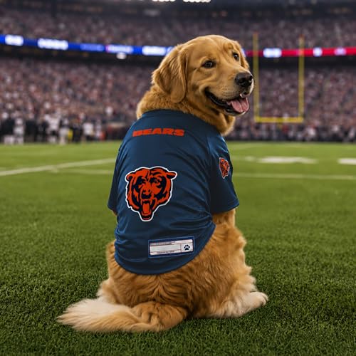 NFL Chicago Bears Stretch Pet Jersey (Chicago Bears / Medium)