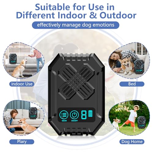 Dog Bark Deterrent Device (One Size / Black)
