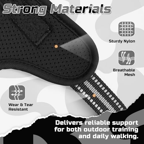 Tactical Dog Harness for Medium (B&W Geometric / Medium)