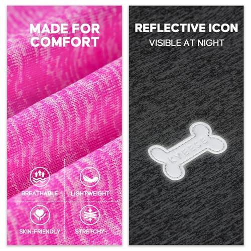 2Pack Dog Shirt for Small Dogs Sun Protection Tank Top for Summer (Small (4-7lbs) / 6# 2Pack (Grey+Hotpink))