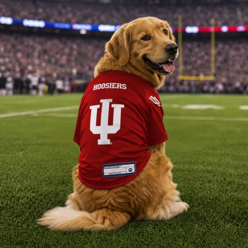 NCAA Indiana Hoosiers Stretch Pet Jersey (Indiana Hoosiers / Small)