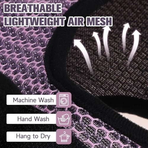 Dog Grooming Hammock Harness for Dogs & Cats with Pet Nail Clipper Trimmer (XS / Pink)