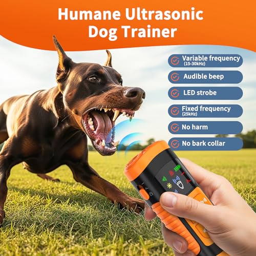 Ultrasonic Anti Bark Noise Control Devices for Dogs Gentle Training